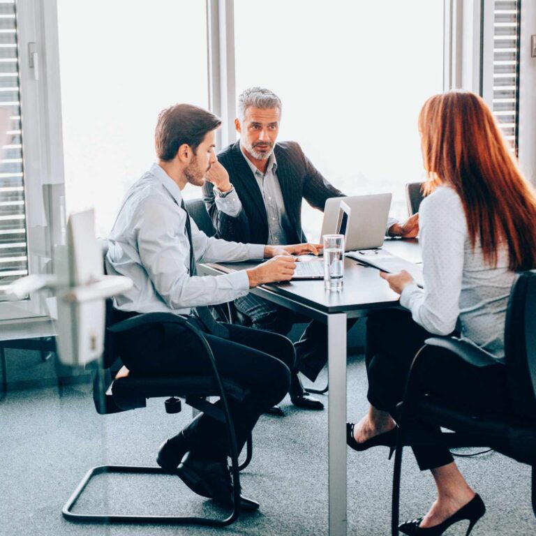 business growth meeting clean