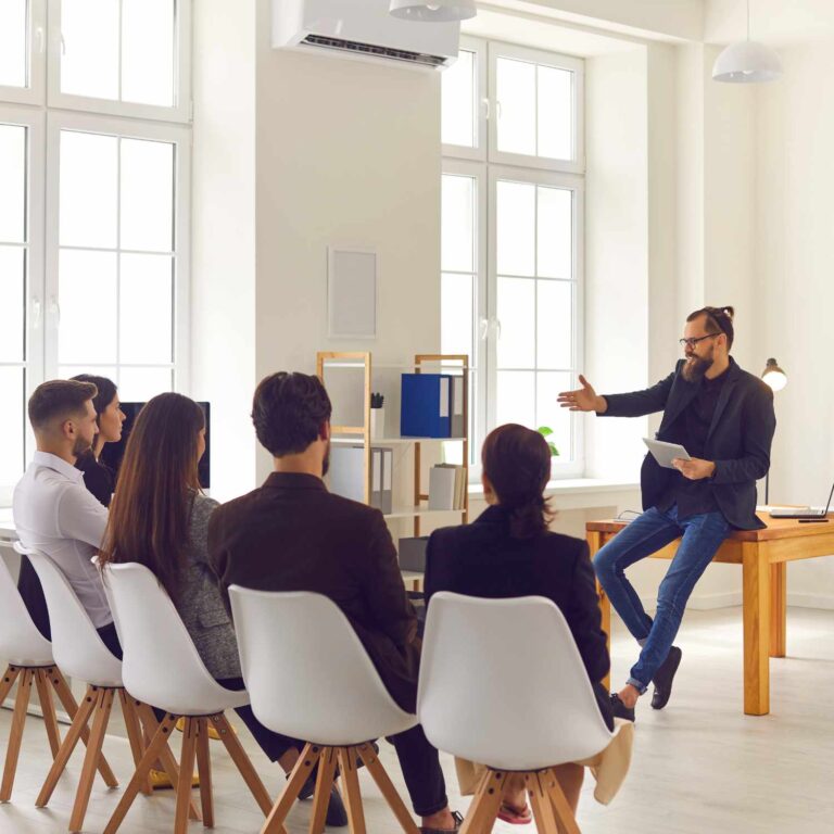 executive strategy meeting professional